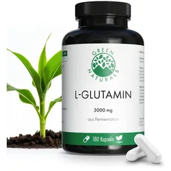 GREEN NATURALS L-Glutamin 3.000 mg vegan 180 St