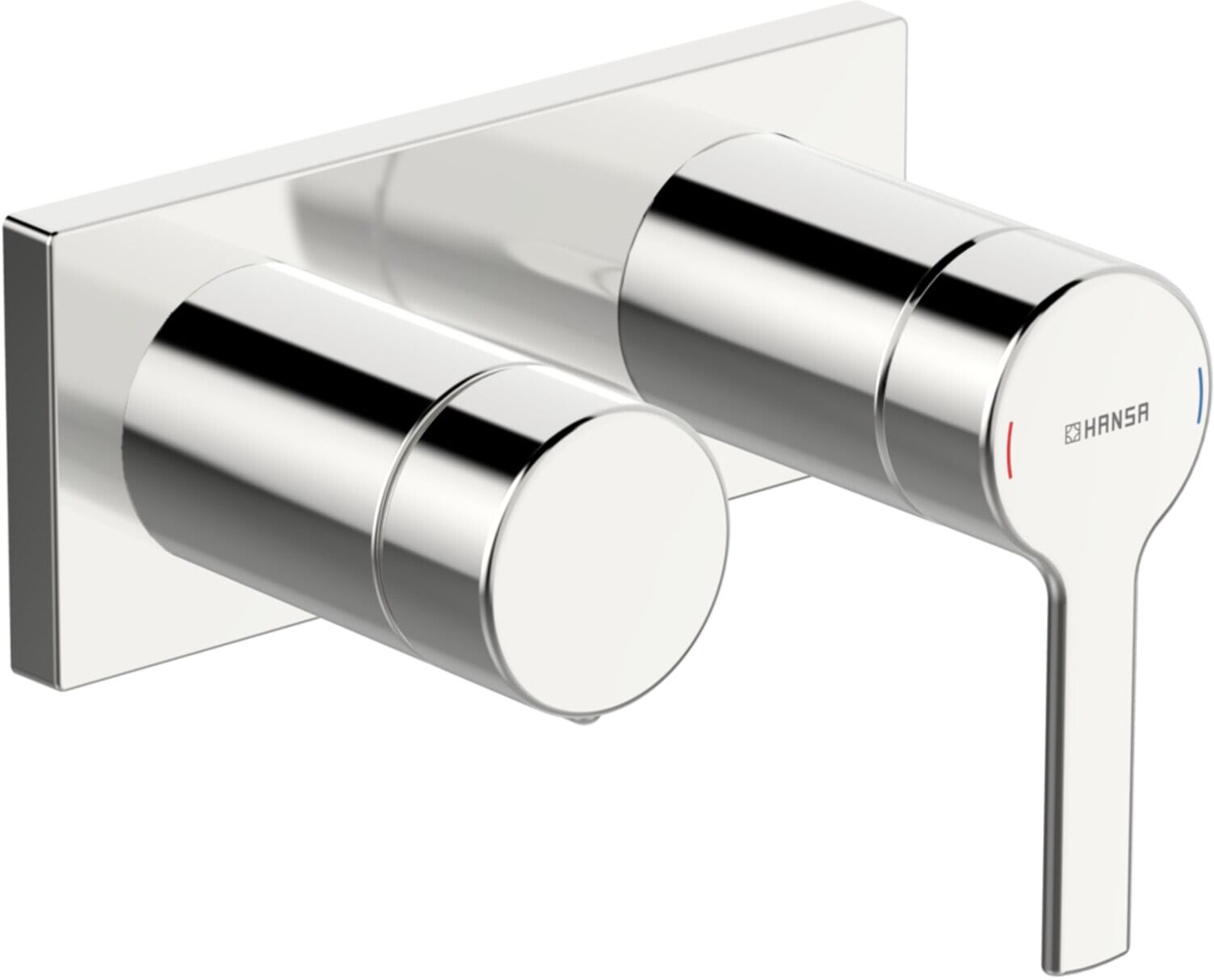 Fertigmontageset HANSARONDA UP-Wannen-Einhebelmischer, chrom (44599583)