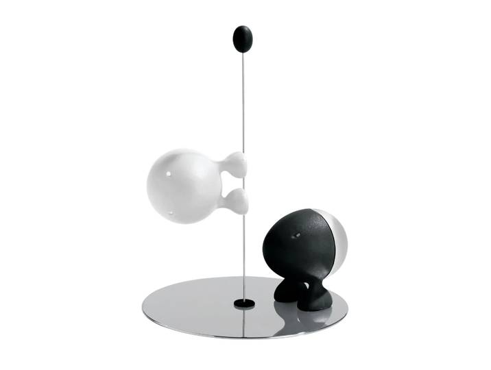 Alessi Ensemble sel et poivre Lilliput Noir-blanc