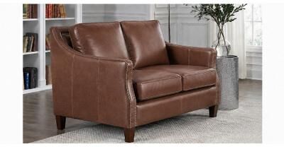 Essex Top Grain Leather Loveseat