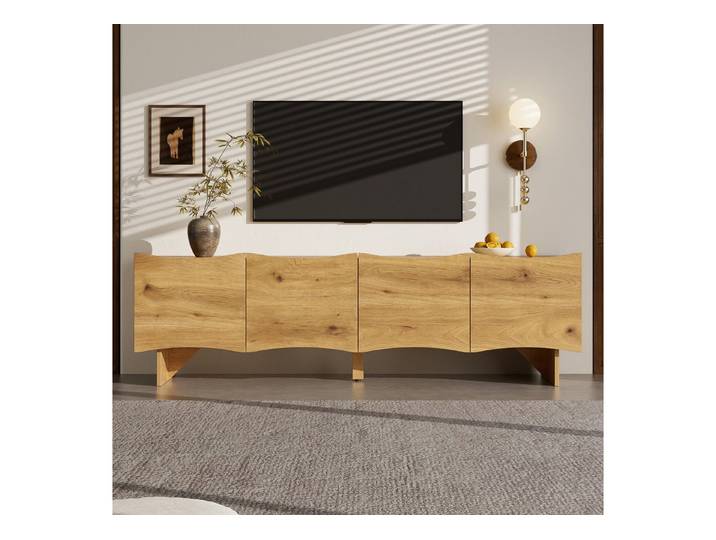 Fine Life Pro TV-Schrank Lowboard / TV‑Schrank / TV‑Lowboard mit Kabeldurchführungen