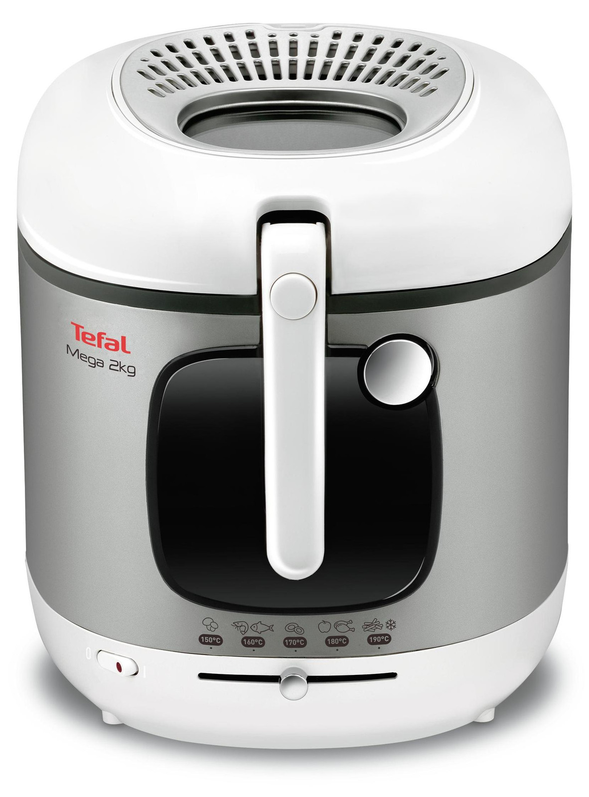 Tefal FR4800 Mega XXL Friteuse, wit/zilver