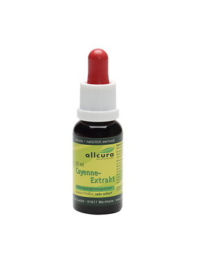 allcura Naturheilmittel GmbH CAYENNE EXTRAKT sehr scharf 20 ml 00321537