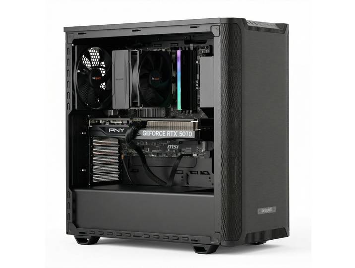 Unité centrale gamer AMD Ryzen 5 5500 / Nvidia GeForce RTX 5060 ML
