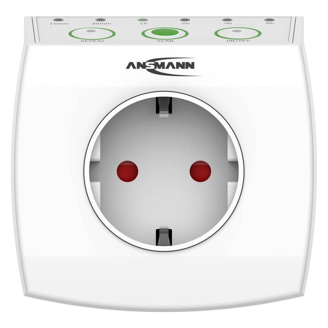 Ansmann 1260-0010 Countdown Timer digital 3680 W IP20 Countdown-Funktion (1260-0010)
