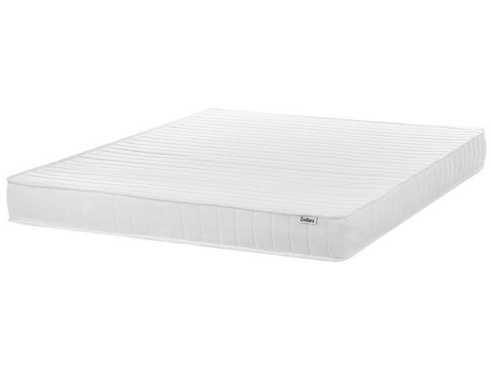 BELIANI Taschenfederkernmatratze Hart 160 x 200 cm Memory Foam Füllung 7 Zonen Matratze für Bett Schlafzimmer Modern