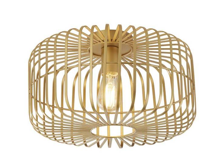 Gouden plafondlamp Crib Ø 40cm Searchlight - 86560GO