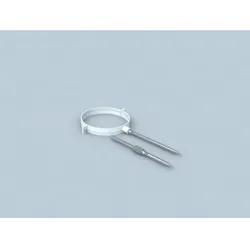 Bertrams Polyline LAS Rohrschelle 41RS110 M 8 x 200 und Dübel, DN 110/160, weiß