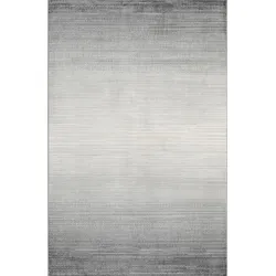 Webteppich Creation Eco 160 x 230 cm Polyester Grau
