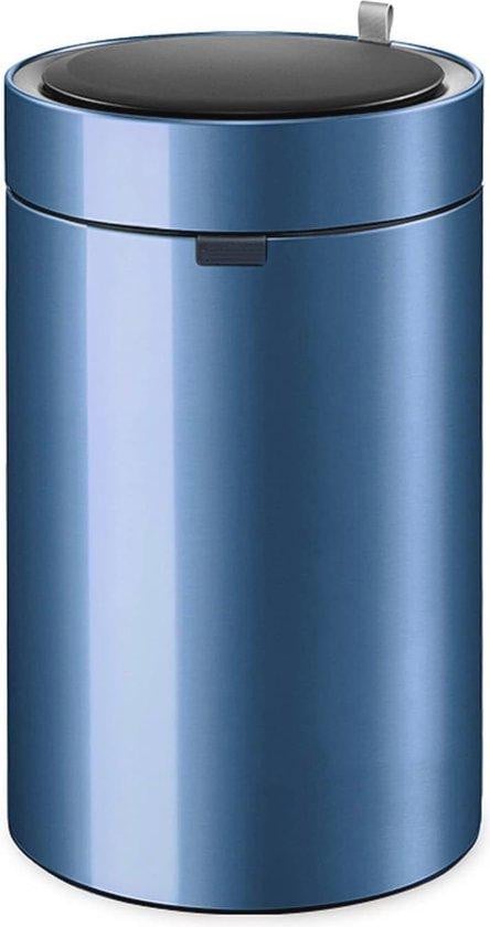 Automatische afvalbak met sensor voor keuken en badkamer - Blauw