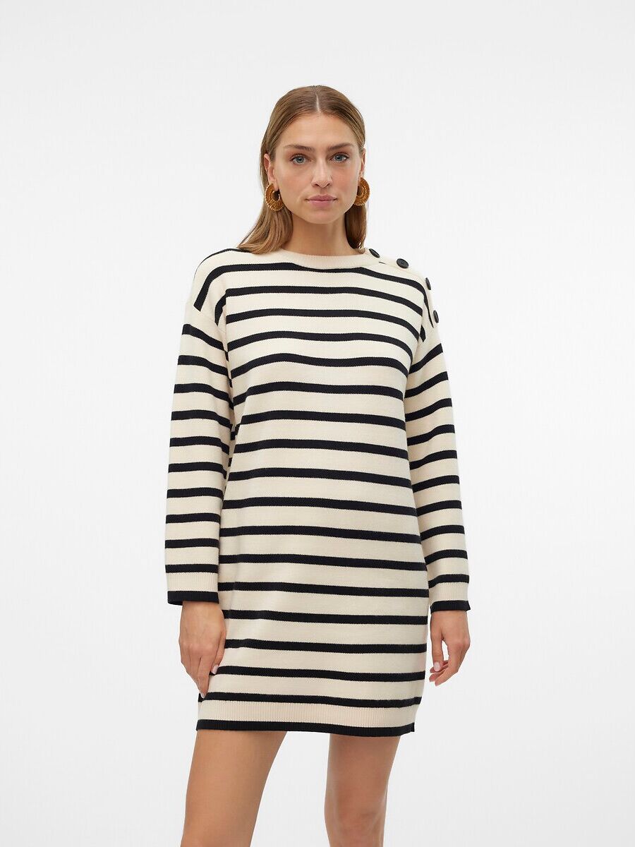 VERO MODA Robe courte rayée