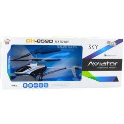Lean Toys Leantoys Hubschrauber R/C Aviator DH-859D LED 360 Rotation