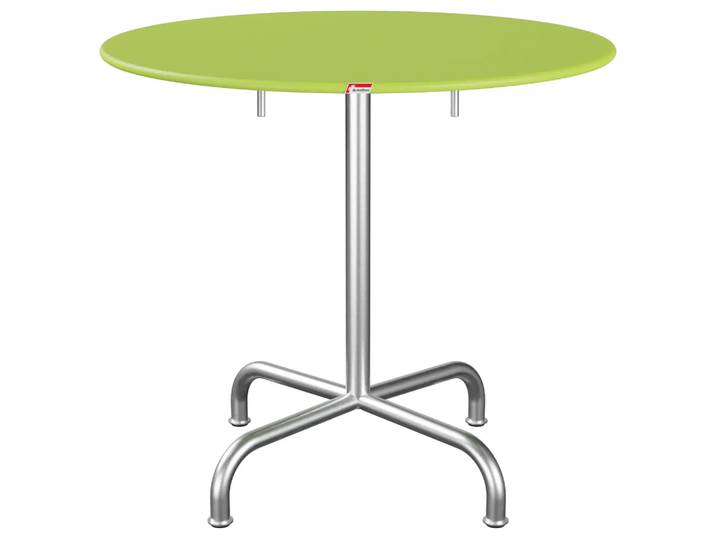 Metall-Tisch Rigi Rund Feuerverzinkt von Schaffner / Farbe: Hellgrün / Grösse: x cm