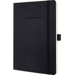 Sigel Notizbuch Conceptum CO321 135x210mm Softcover 194S. lin. sw