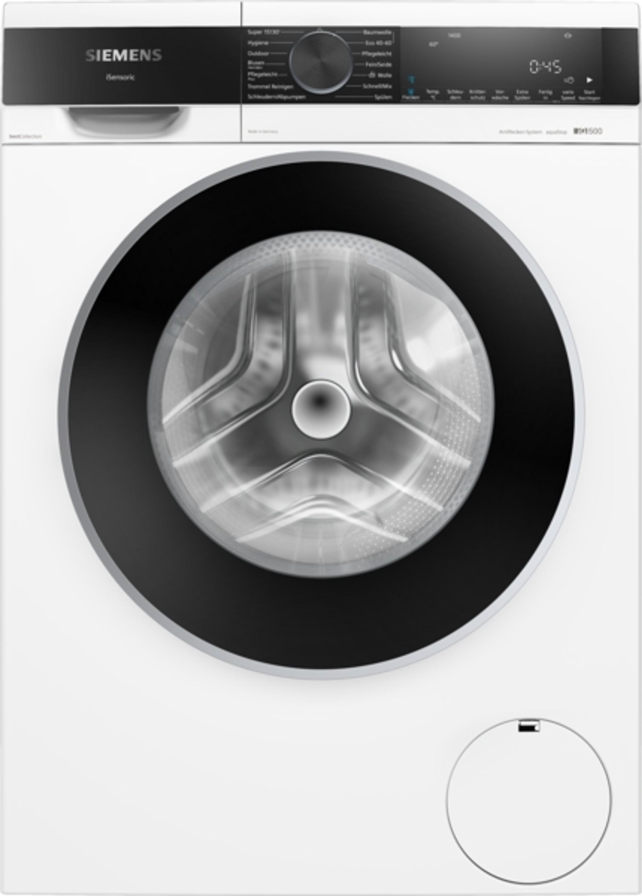 Siemens iQ500 WG44G21G0, Frontlader, 9 kg, B, 70 dB, 1351 RPM, A