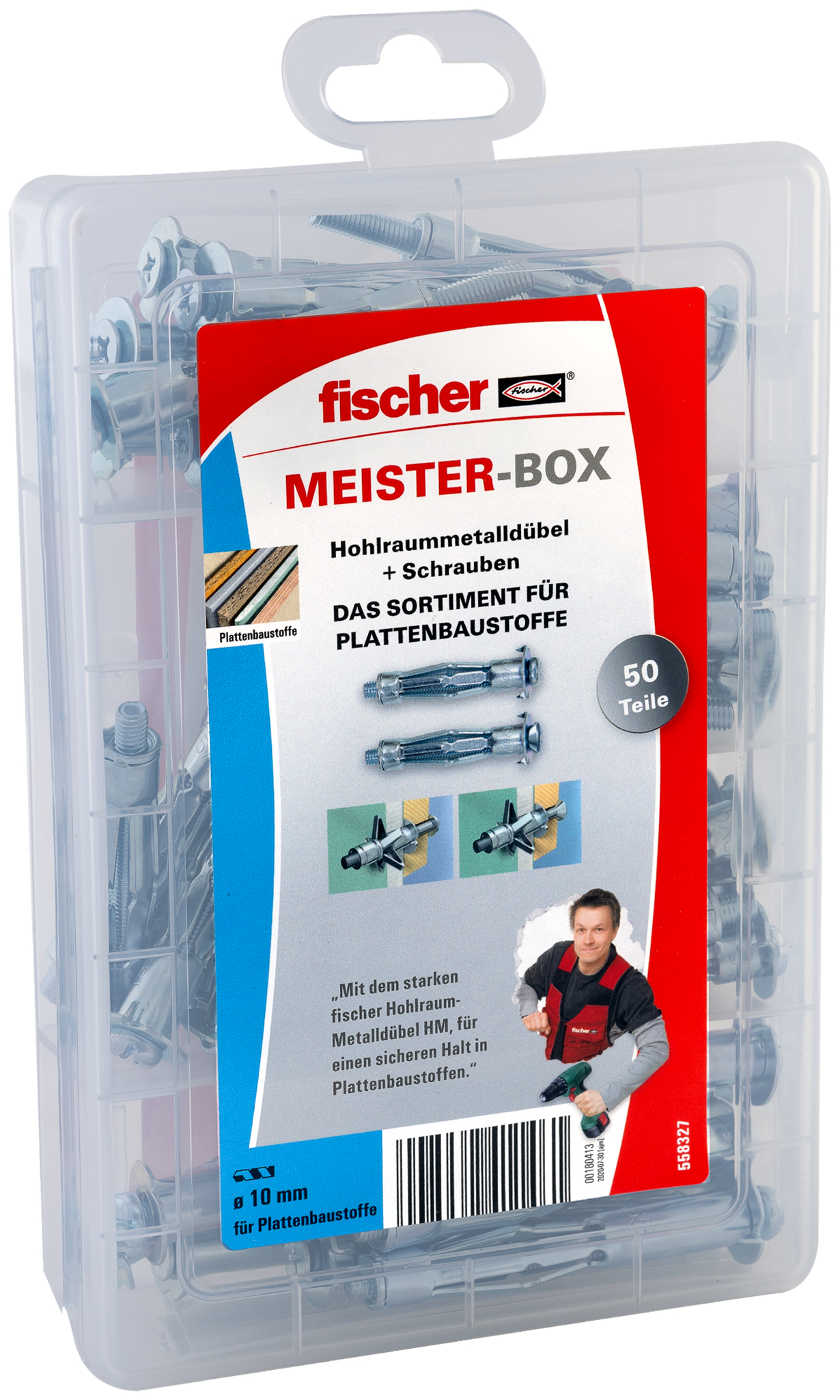 fischer Deutschland Vertriebs GmbH fischer Meister-Box HM + Schraube (50-tlg.) 558327