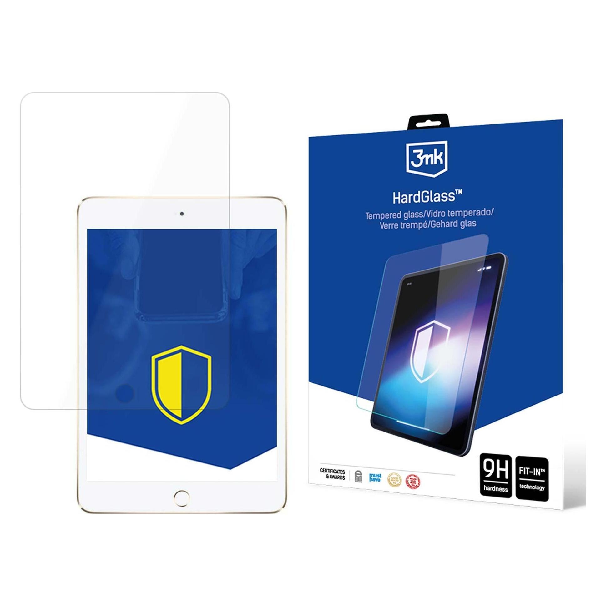 3MK Apple iPad mini 4/5 - up to 8.3" HardGlass (Apple iPad mini 2015, Apple iPad mini 2019, Apple iPad mini 2021) (155651)