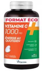Vitavea Vitamine C 1000 mg - Énergie au Quotidien - Format Éco - 60 Comprimés - Pot 60 comprimé