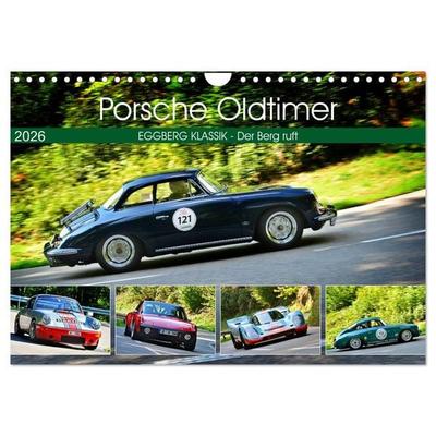 Porsche Oldtimer - EGGBERG KLASSIK - Der Berg ruft (Wandkalender 2026 DIN A4 quer), CALVENDO Monatskalender