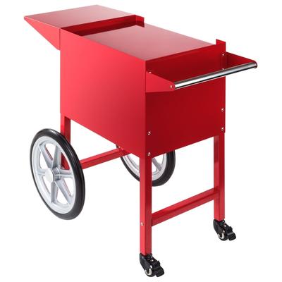Helloshop26 - Professioneller Popcornwagen aus rotem Stahl 3614065