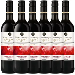 Württembergische WZG Württemberger Original Lemberger mit Trollinger Qualitätswein 0,75L 6er Karton