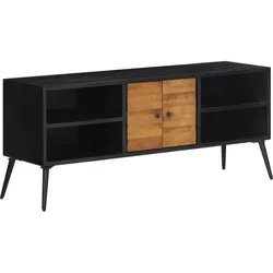 vidaXL TV-Schrank 112x31x45 cm Recyceltes Massivholz Teak