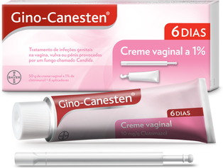 Gino-Canesten Creme Vaginal Antifúngico 1% 50 gr