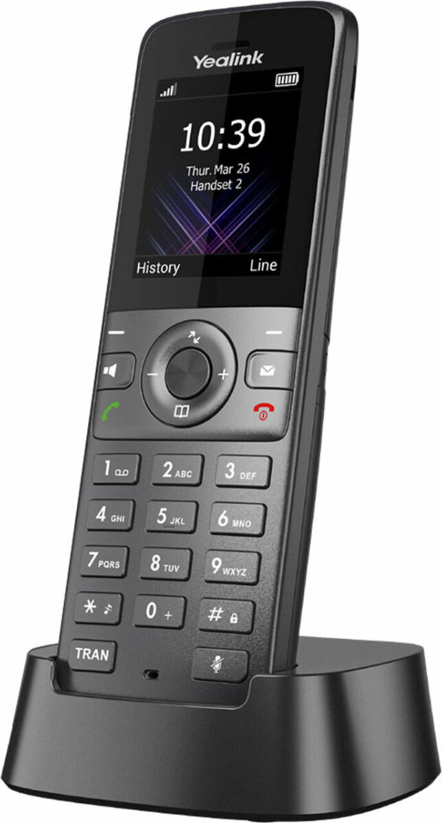 Yealink W73H Un téléphone sans fil professionnel puissant pour communiquer en haute définition.
