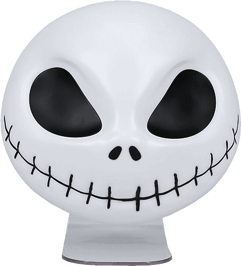 Lámpara - Funko Pesadilla Antes De Navidad Jack Skellington, 18 cm, Sobremesa o pared, Licencia oficial Disney