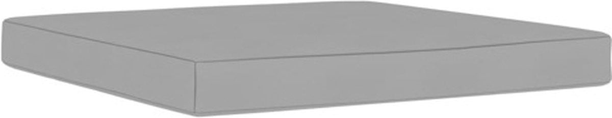 vidaXL Palletkussen Oxford Grijs