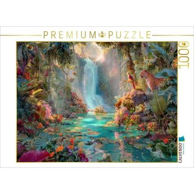 CALVENDO Puzzle Dschungel-Zauber | 1000 Teile Lege-Größe 64x48cm Foto-Puzzle für glückliche Stunden