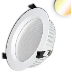 ISOLED LED Downlight UGR 90, dimmbar, Ø17cm, 25W 3000|3500|4000K 2000lm 90° ISO-114192
