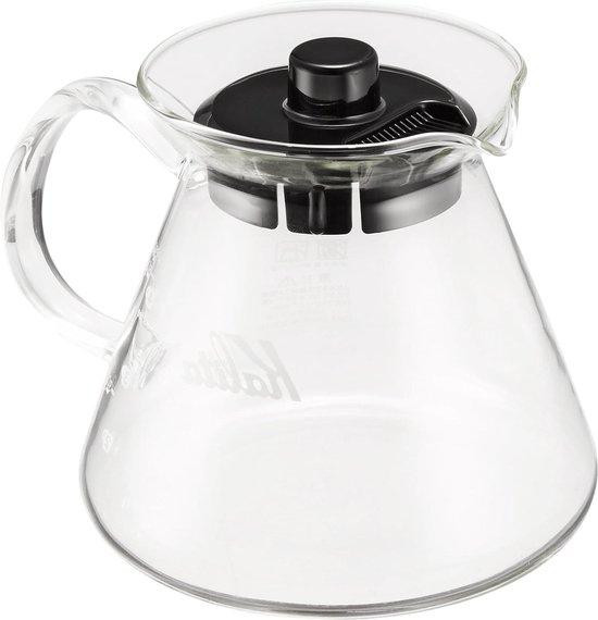 Hario Koffievoorraadcontainer met golfvorm, 500 ml