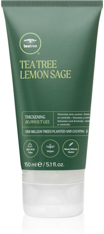 Paul Mitchell Tea Tree Lemon Sage Thickening Blowout Gel gel coiffant pour le volume des cheveux 150 ml