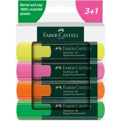 Faber-Castell, Marker, Textmarker (4x)