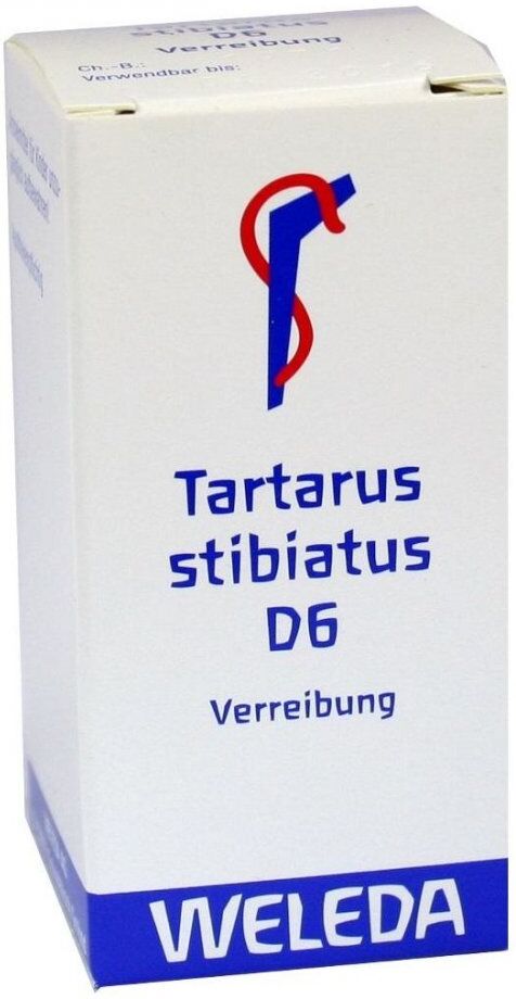 Weleda Tartarus Stibiatus D6 Trituration