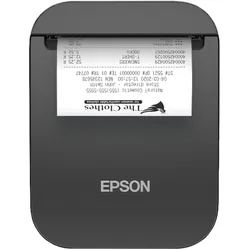 Epson TM-P80II, 8 Punkte/mm (203dpi), Cutter, USB-C, BT (USB-C), Belegdrucker, Schwarz