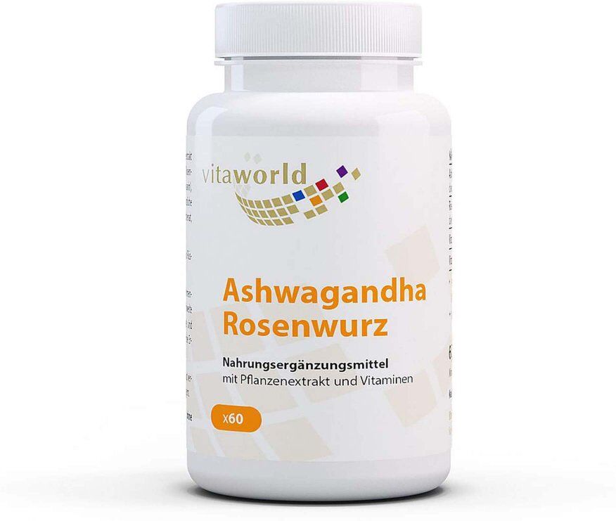 Ashwagandha Rosenwurz Komplex Kapseln
