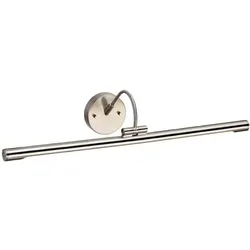 Elstead Lighting, Bilderleuchte + Spiegelleuchte, Alton LED Bilderleuchte 67cm Nickel gebürstet (549 lm)