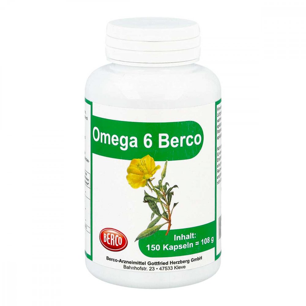 Berco-ARZNEIMITTEL Omega 6 Berco Kapseln 03089638