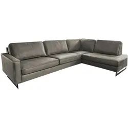 ECKSOFA VILNIUS Anthrazit Lederfaserstoff