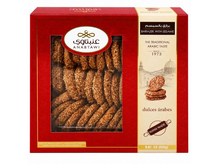 ANABTAWI Barazek classiques au sésame - 250 g