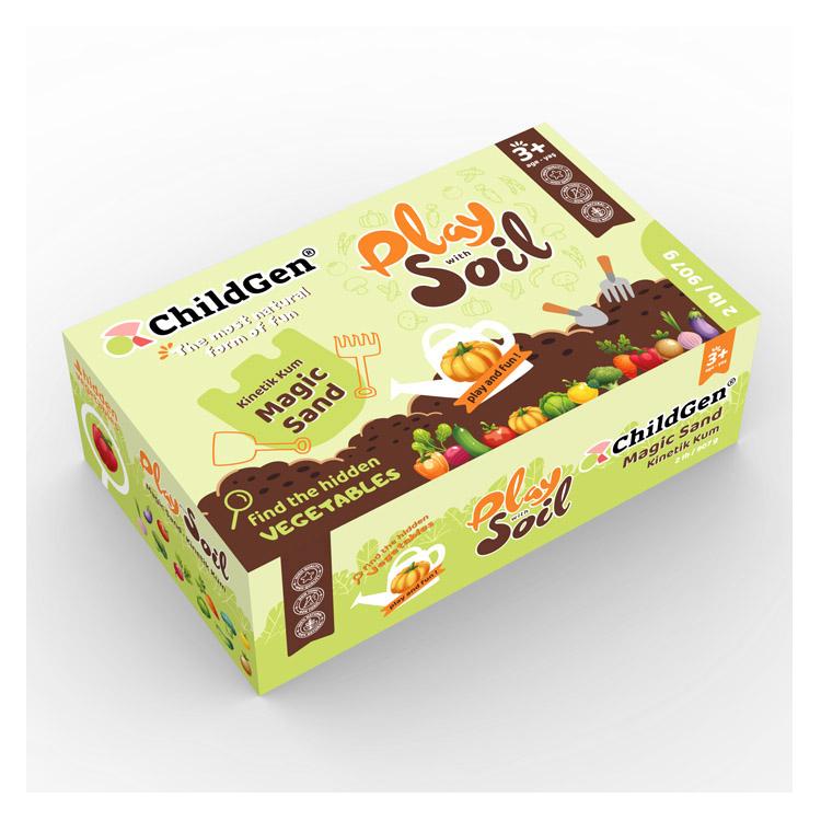 ChildGen Magisches sandbraunes Geländespielset (59175957)