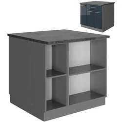 Vicco, Regal, Kücheninsel Fame-Line (90 x 81.60 x 82 cm)