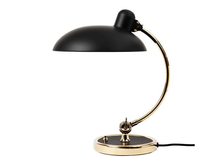 Fritz Hansen Lampe de table Kaiser Idell 6631-T Luxus laiton Noir mat