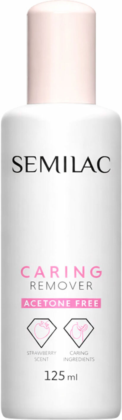 SEMILAC Caring Acetone-Free Nail Polish Remover 125ml