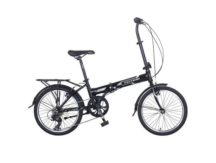 Klappvelo 20  TWIST schwarz