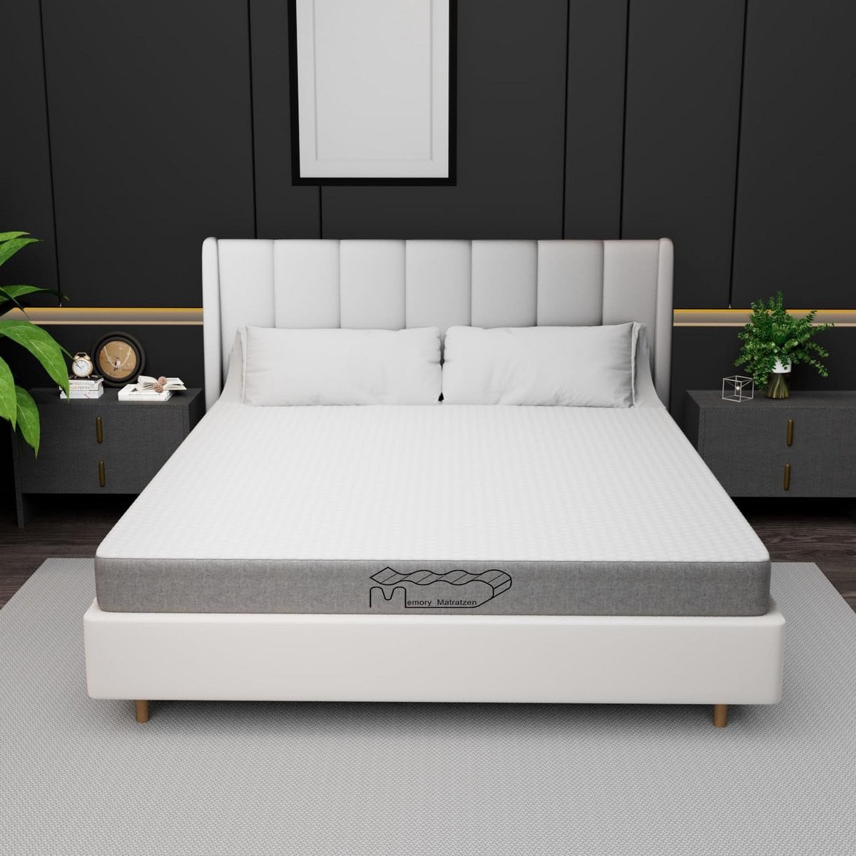 Koudschuim Matras 180x200cm H3 - 16 cm Hoog, 7 Zonen Comfort voor Volledige Ondersteuning