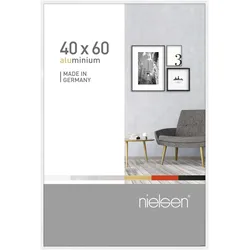 Nielsen Bilderrahmen Pixel Aluminium 40 x 60 / Weiß glanz
