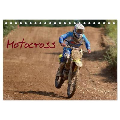 Motocross - Terminplaner (Tischkalender 2027 DIN A5 quer), CALVENDO Monatskalender